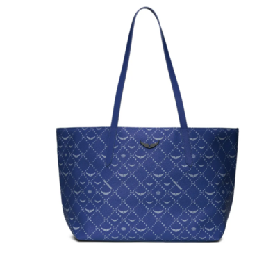 Bolso Zadig cesto logo azul
